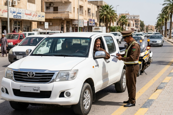 قائمة مخالفات المرور في ليبيا 2026 وقيمة الغرامات